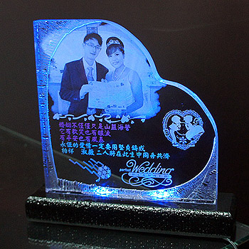 GL-04小斜心加彩燈(小)